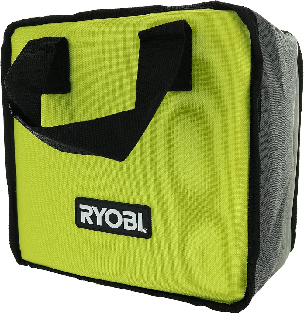 Ryobi Lime Green Tool Tote Bag Single Genuine OEM Medium Duty Storage Organizer