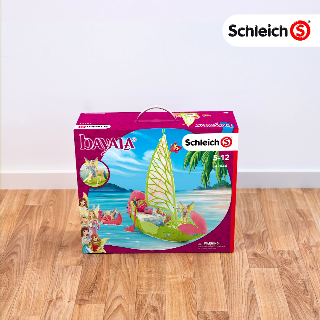 schleich 42444 Seras magisches Blütenboot, für Kinder ab 5-12 Jahren, BAYALA - Spielset – Bild 8