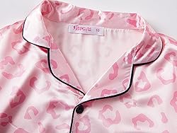 Topgal Big Girls Jammies Size 10 – Lovely Pink