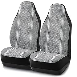 Road Comforts Baja Blanket Seat Covers Gray Diamond