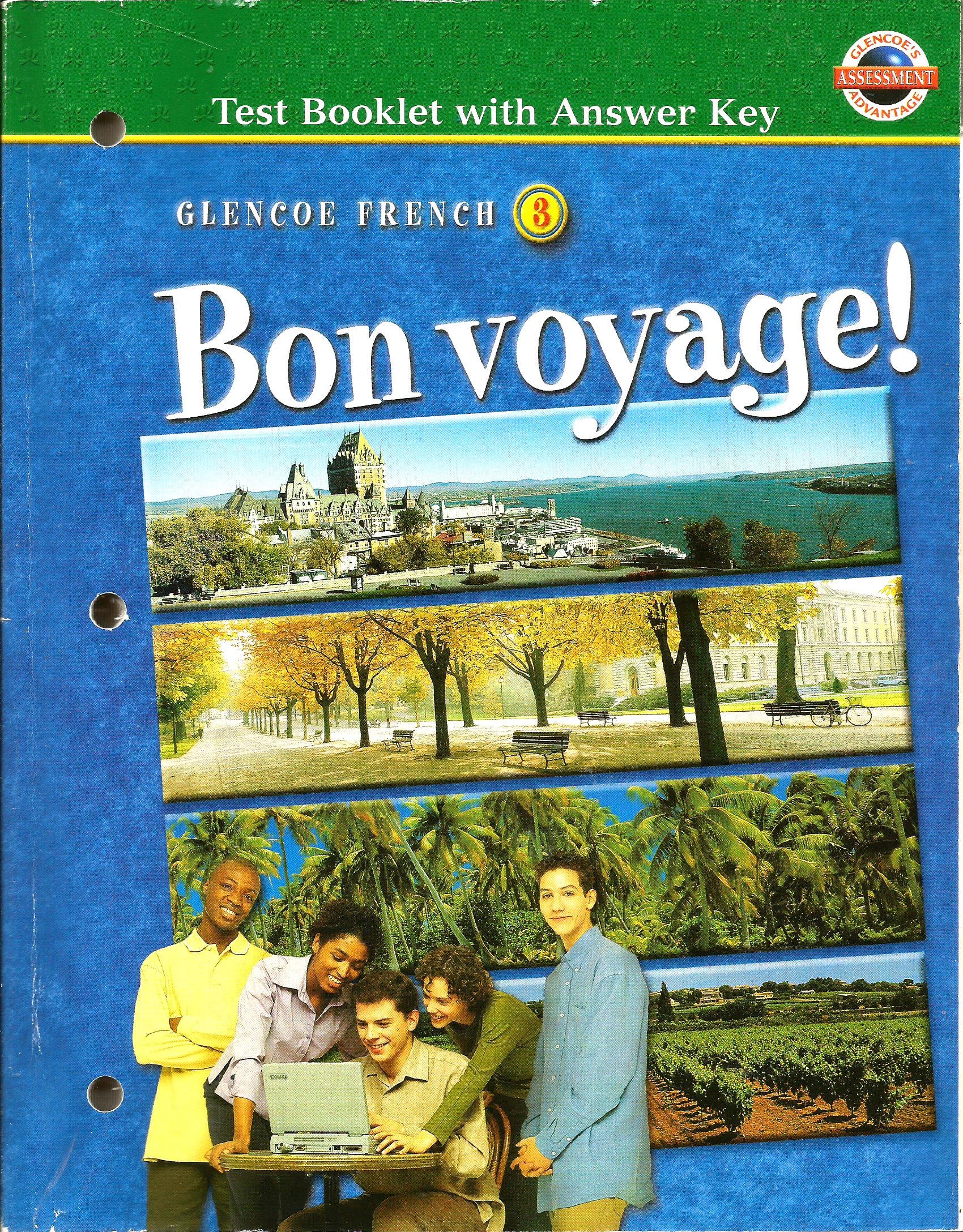 Bon Voyage Level 3 Testing Booklet With Answer Key Mcgraw Hill 9780078247422 Amazon Com Books