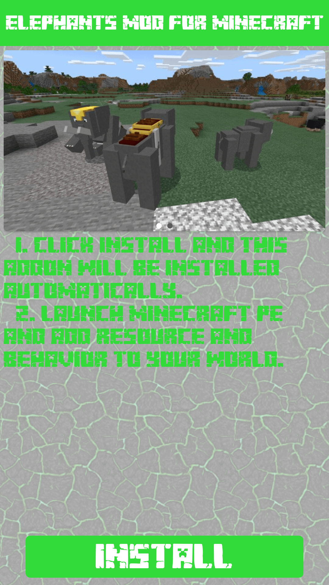 Amazon Com Elephants Mod For Minecraft Pe Appstore For Android Amazon Com Elephants Mod For Minecraft Pe Appstore For Android