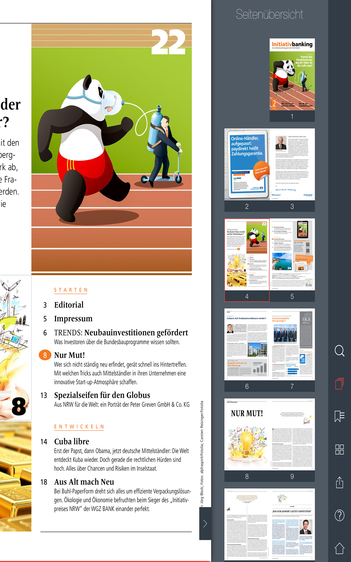 Amazon Com Initiativbanking Das Mittelstandsmagazin Der Dz Bank