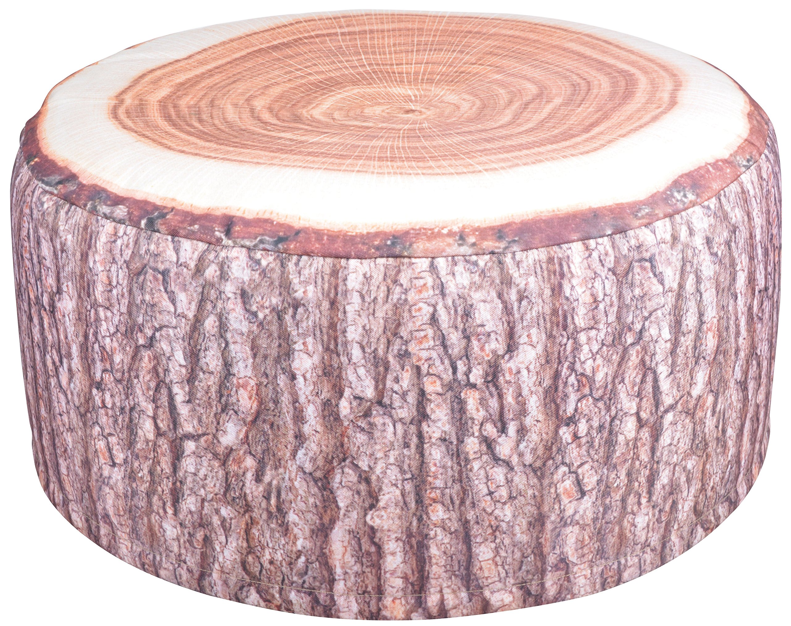 Fallen Fruits BK014 Tree Design Outdoor Pouffe Garden Seat, Brown, 32.5 cm*83.0 cm*0.0 cm