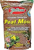 Hoffman 15503 Canadian Sphagnum Peat Moss, 10 Quarts