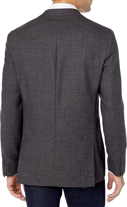 Cole Haan 可汗 修身款 羊毛呢 男式休闲西服 36R码1.7折.7 海淘转运到手约¥379