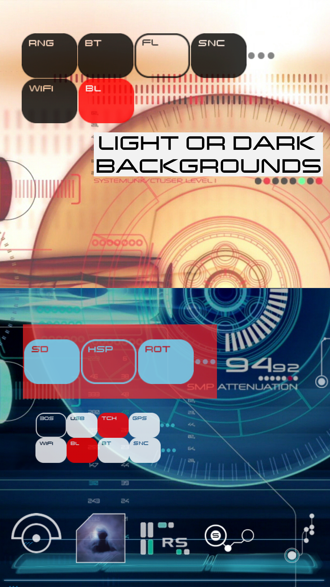 ✦ TREK ✦ Switches and Flashlight - Thumbnail 3