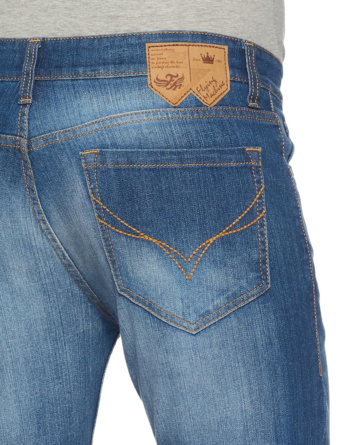 flying machine men's prince slim fit jeans