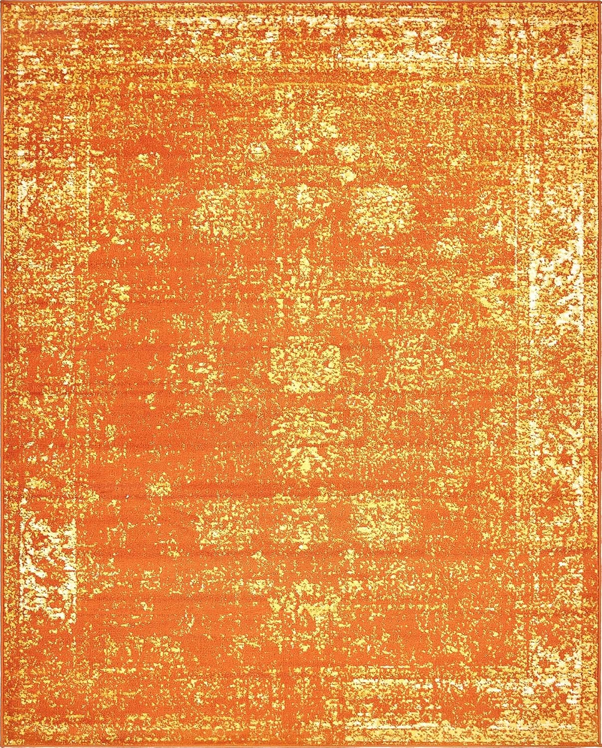 Best orange rugs for living room 8×10 clearance