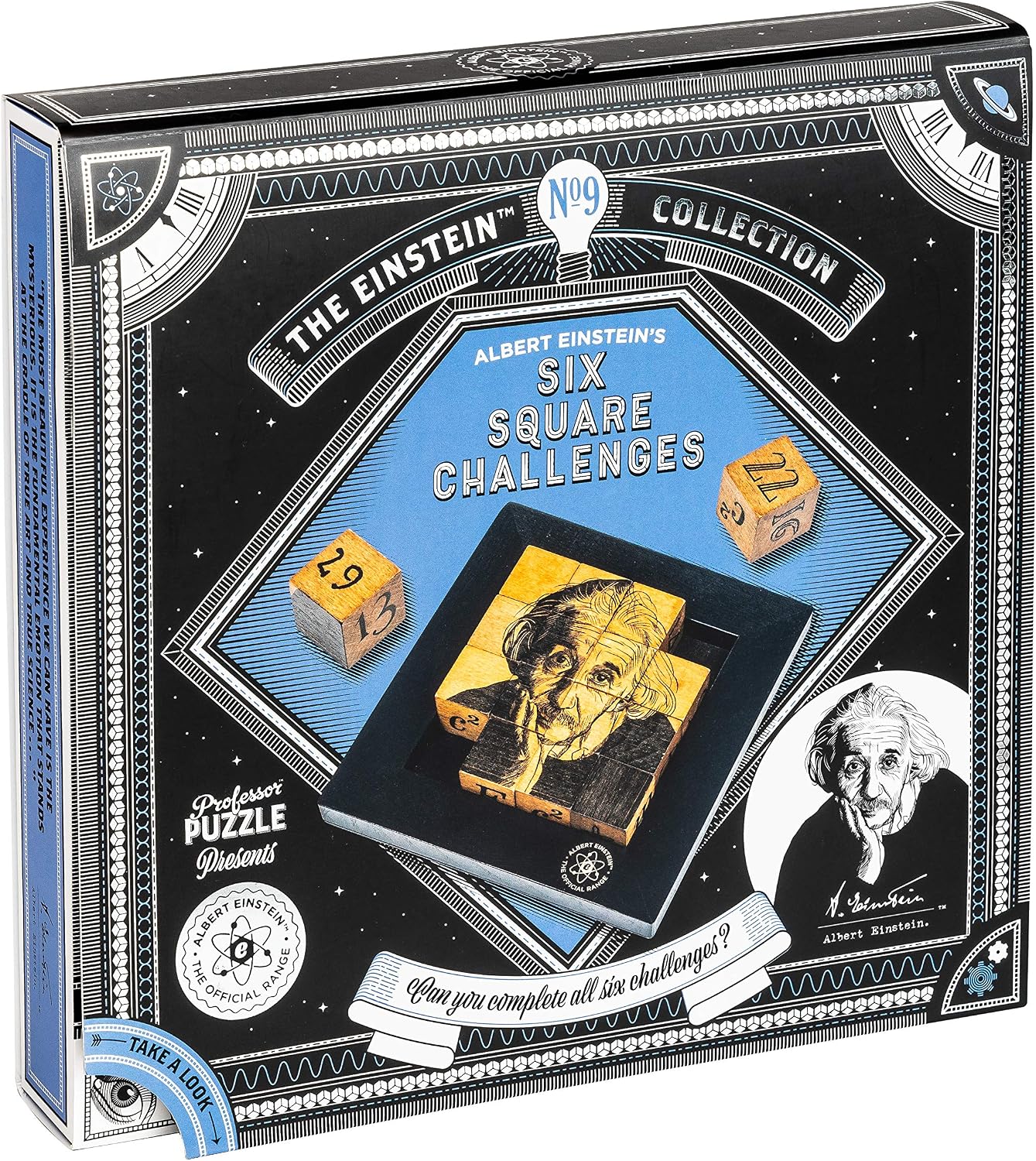 Professor PUZZLE EIN0582US Einstein Six Square Challenges-Develop Your Problem Solving Skills, Multicoloured - Image 3