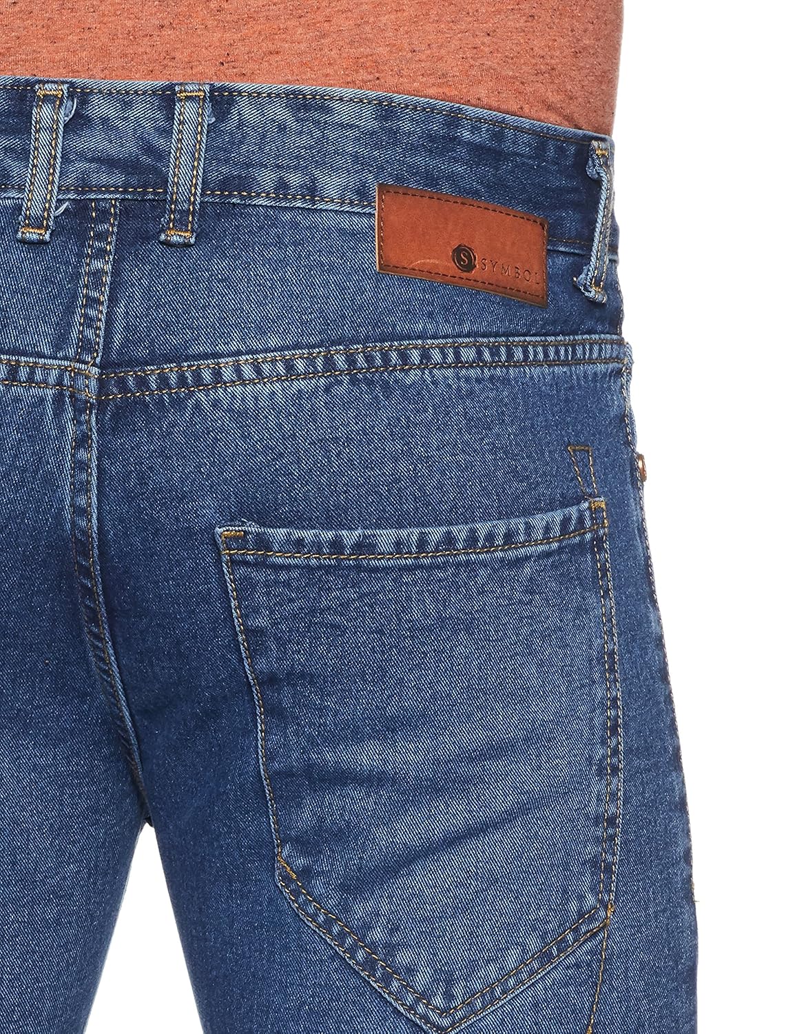 symbol amazon brand men's relaxed fit jeans
