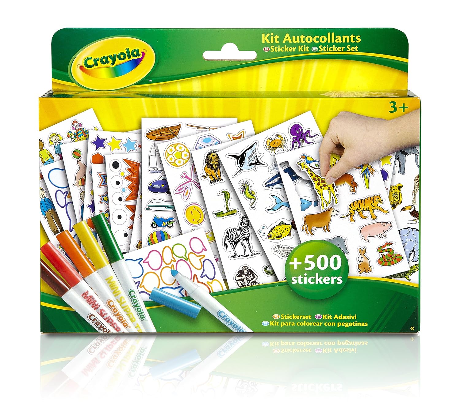 Mon Premier Coffret Coloriage Et Gommettes Crayola