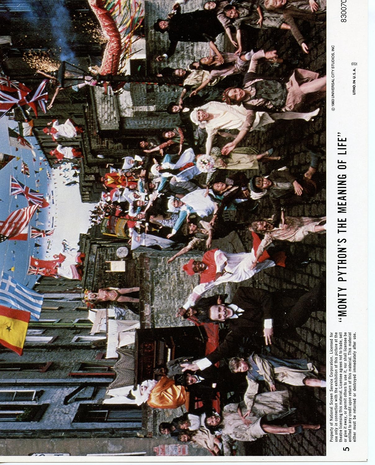 Monty Python's The Meaning of Life Lobby Card vintage Original 8x10 Photo #U0103