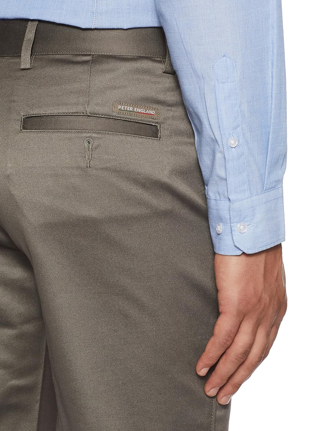 peter england men's formal trousers