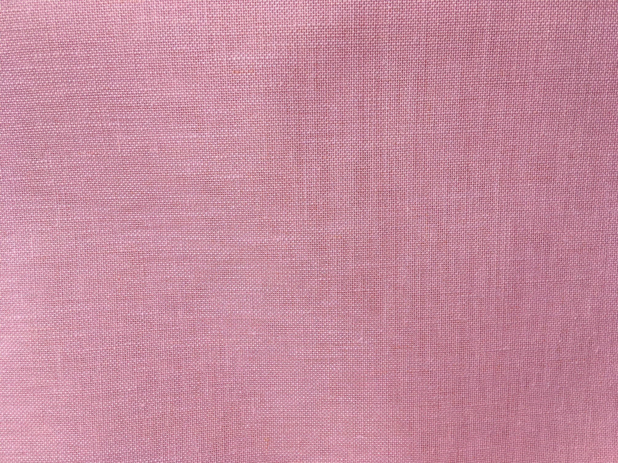 Permin 32 Count Linen Fat Quarter - Touch of Pink 50cm x 70cm