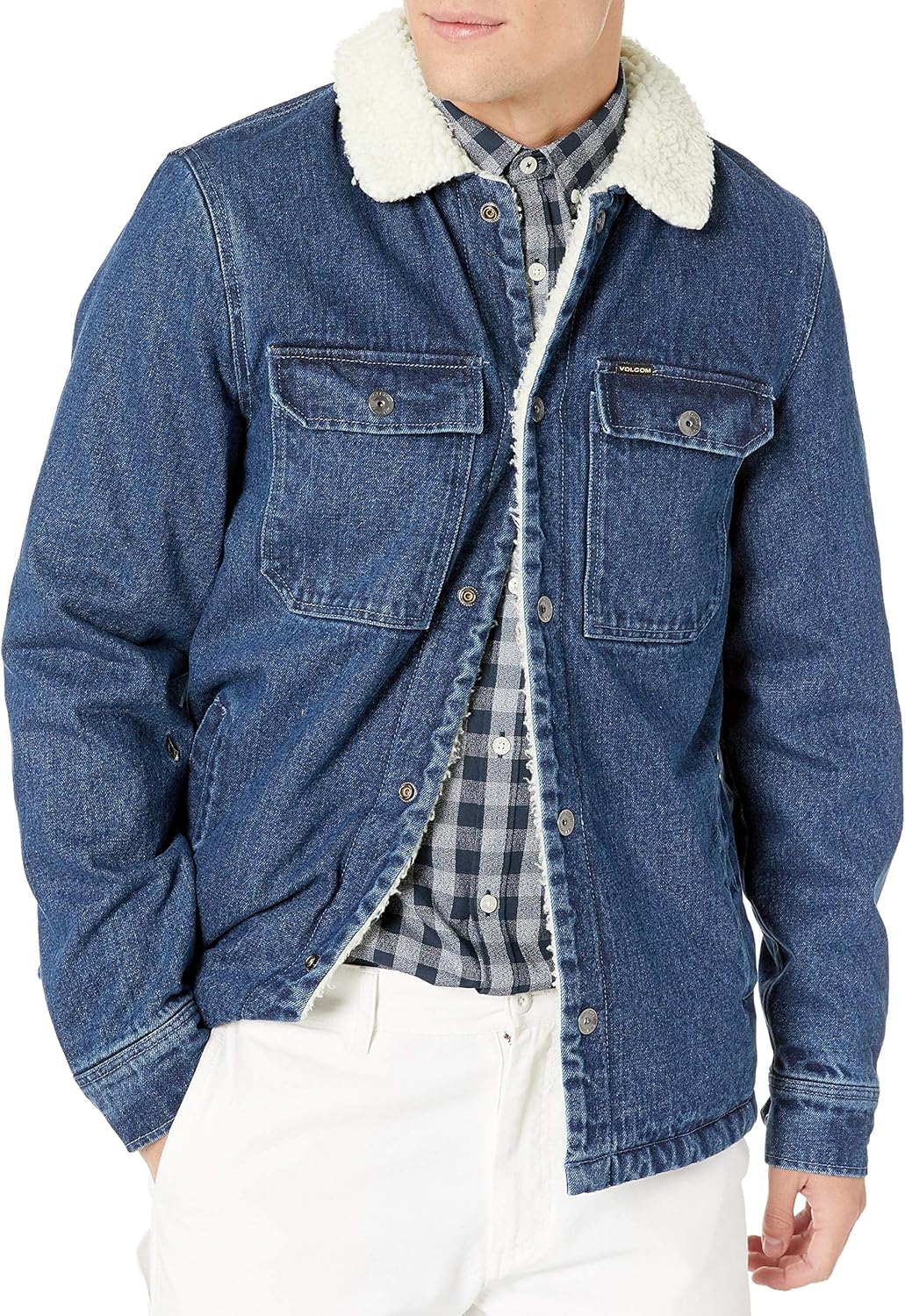 Volcom Men's Keaton Mid Length Jacket: Clothing