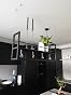 Qazqa Arthur Pendelleuchte – Industrie-Design, Dunkelgrau Mit Holz, 34 Cm, Dimmbar Für Wohnzimmer & Küche