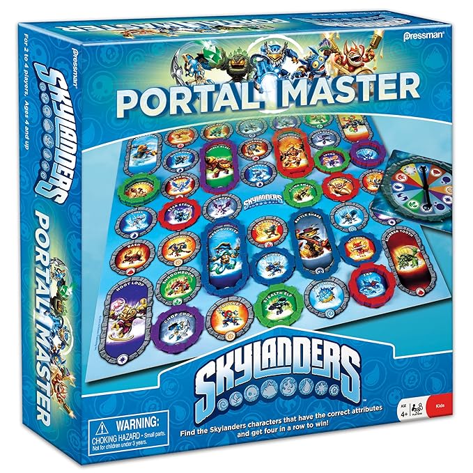 Board Games Pressman Toy Skylanders Portal Master Board Game 6411-06 ...