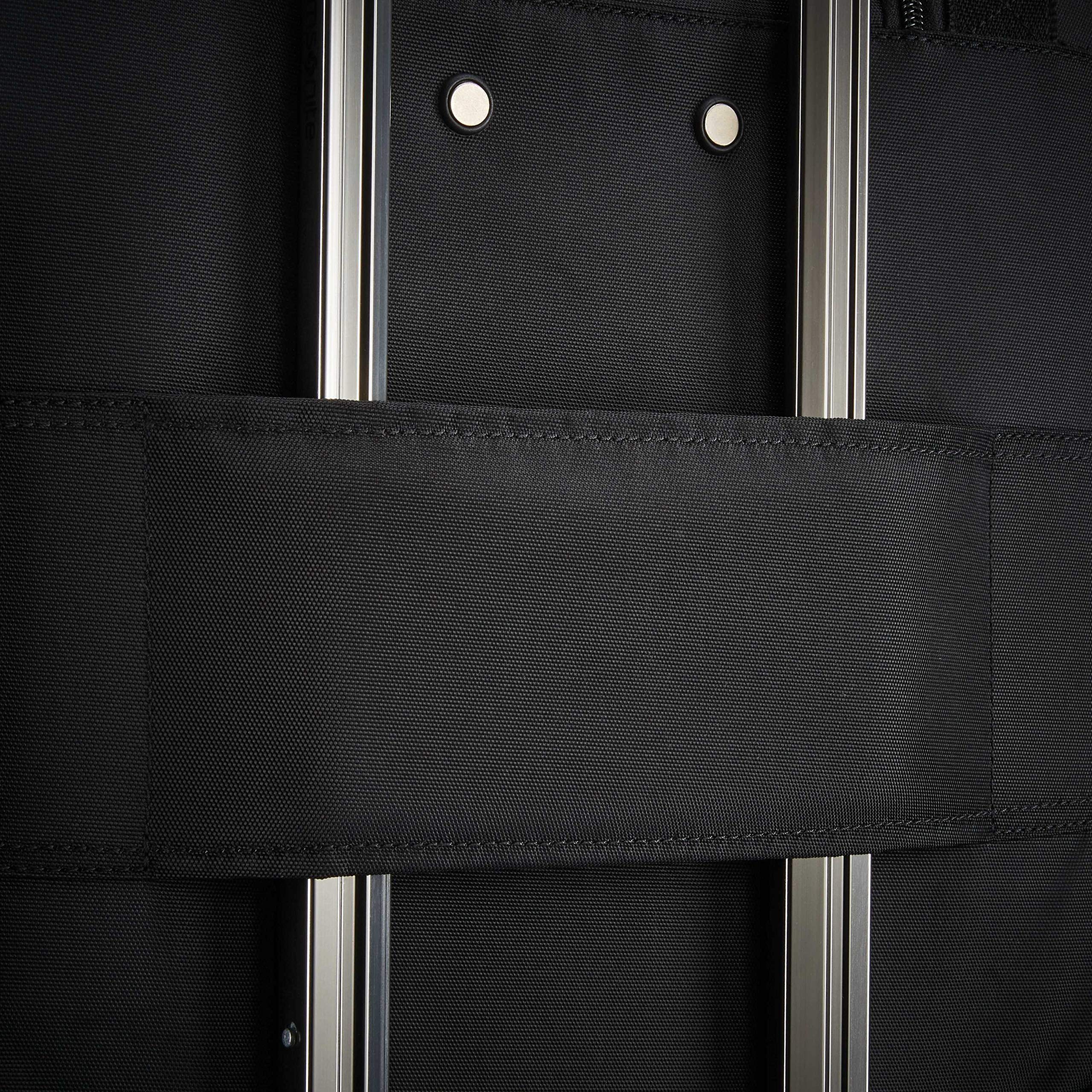 Samsonite Underseat Carry-On Spinner With USB Port, Jet Black, One Size