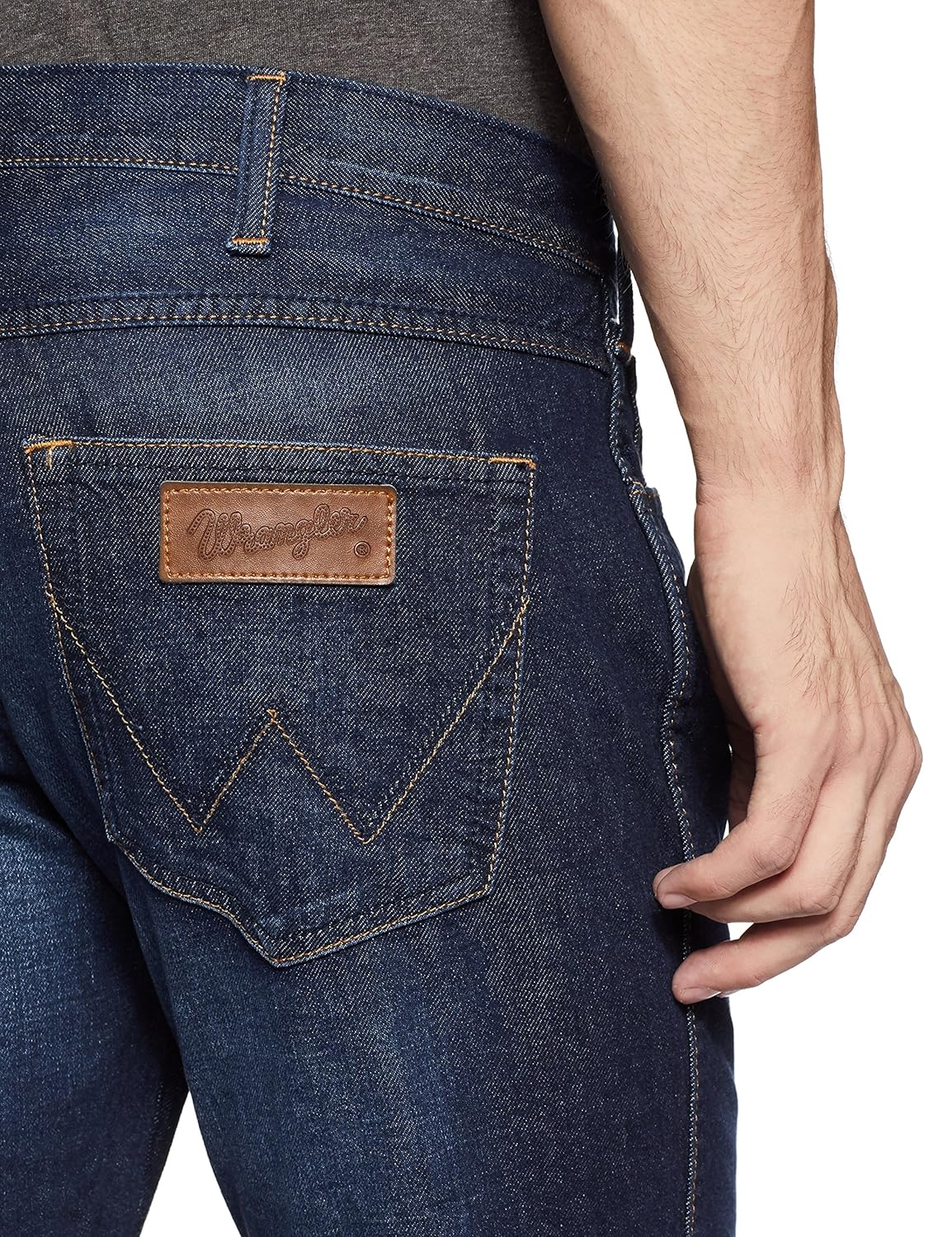 wrangler men's straight fit jeans