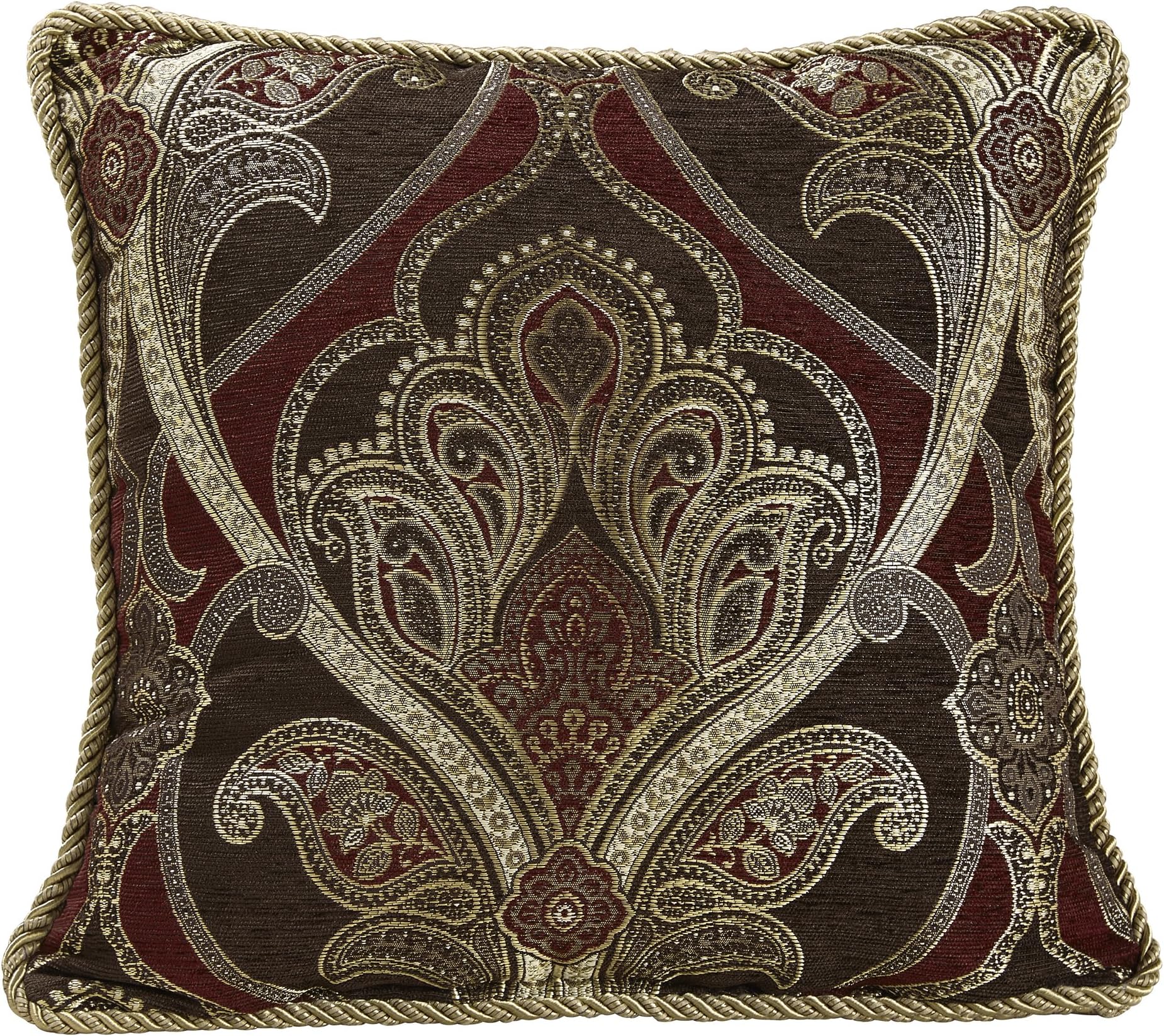 Croscill 2A0-590O0-0416/610 Bradney Square Throw Pillow