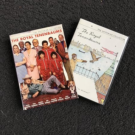 Amazon Com The Royal Tenenbaums Criterion Collection Dvd 2 Disc Ws 2 40 Anamorphic Gene Hackman Anjelica Huston Gwyneth Paltrow Ben Stiller Luke Wilson Owen Wilson Danny Glover Bill Murray Seymour