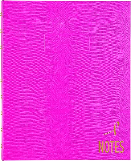 Blueline Notepro Cuaderno Color Rosa Brillante Amazon Es Oficina Y Papeleria