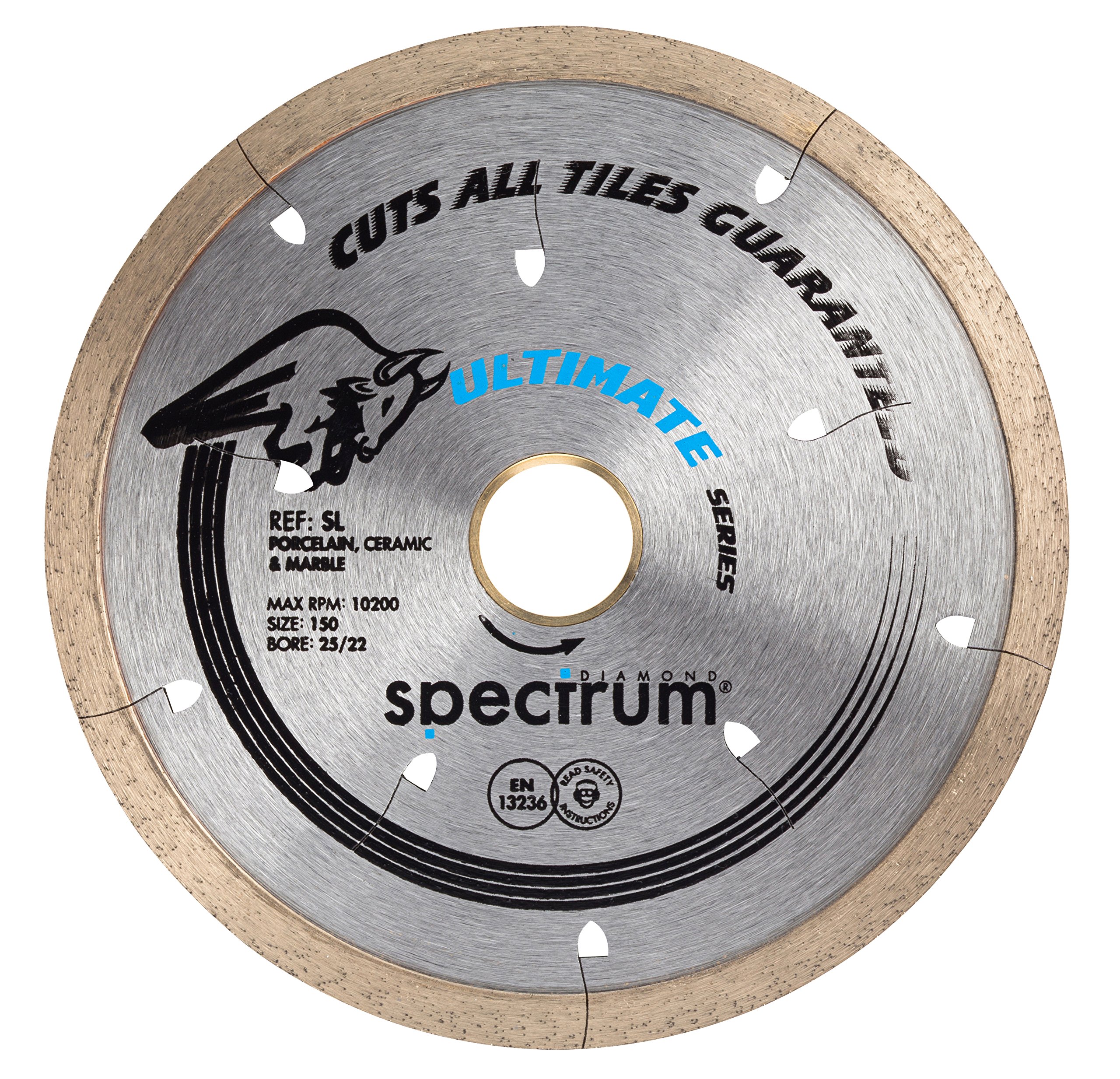 Spectrum Ultimate Dia Blade - All Tiles Guaranteed - 150/25.4/22.23mm