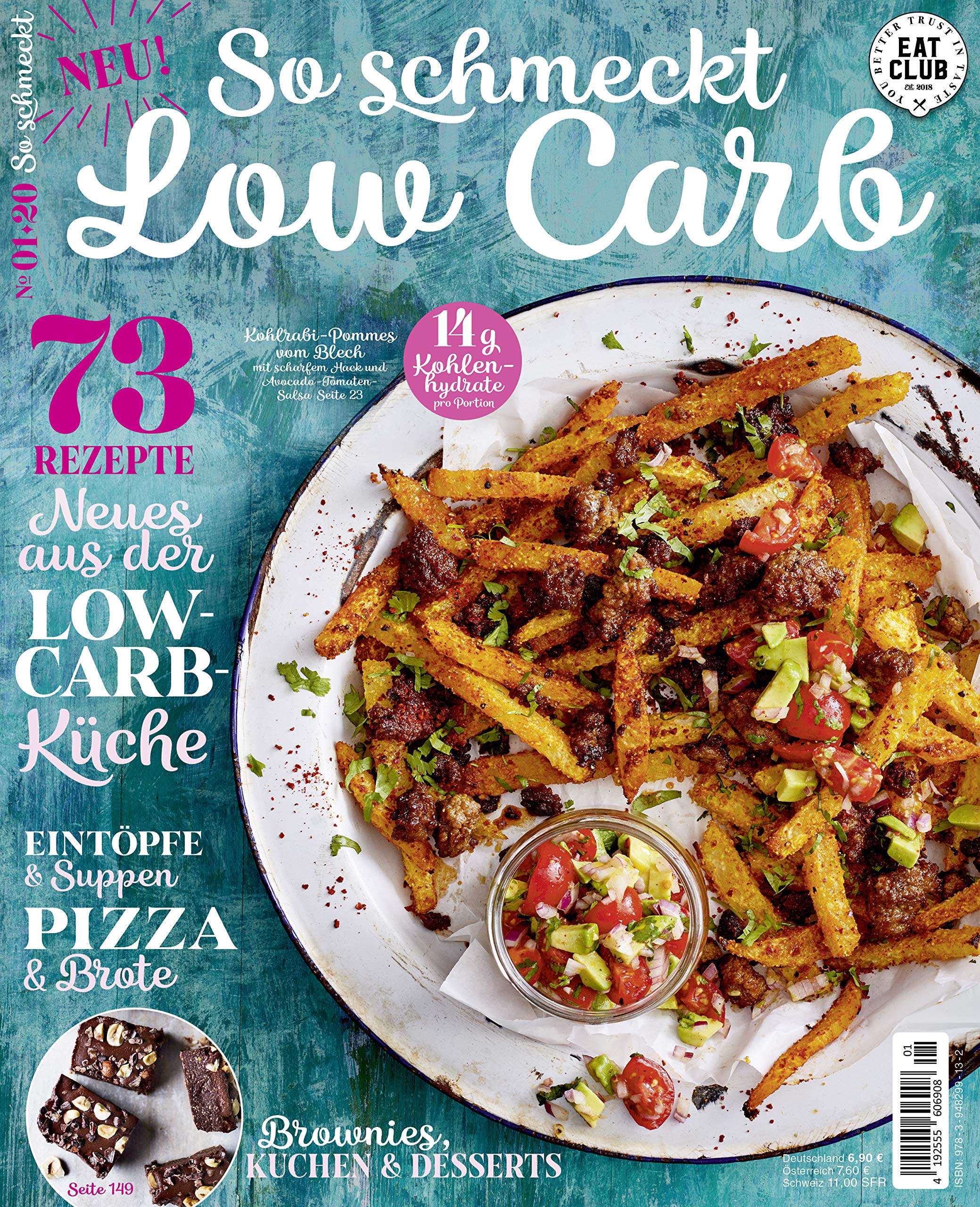 Eat Club So Schmeckt Low Carb Funke Frauenzeitschriften Gmbh Amazon De Bucher 