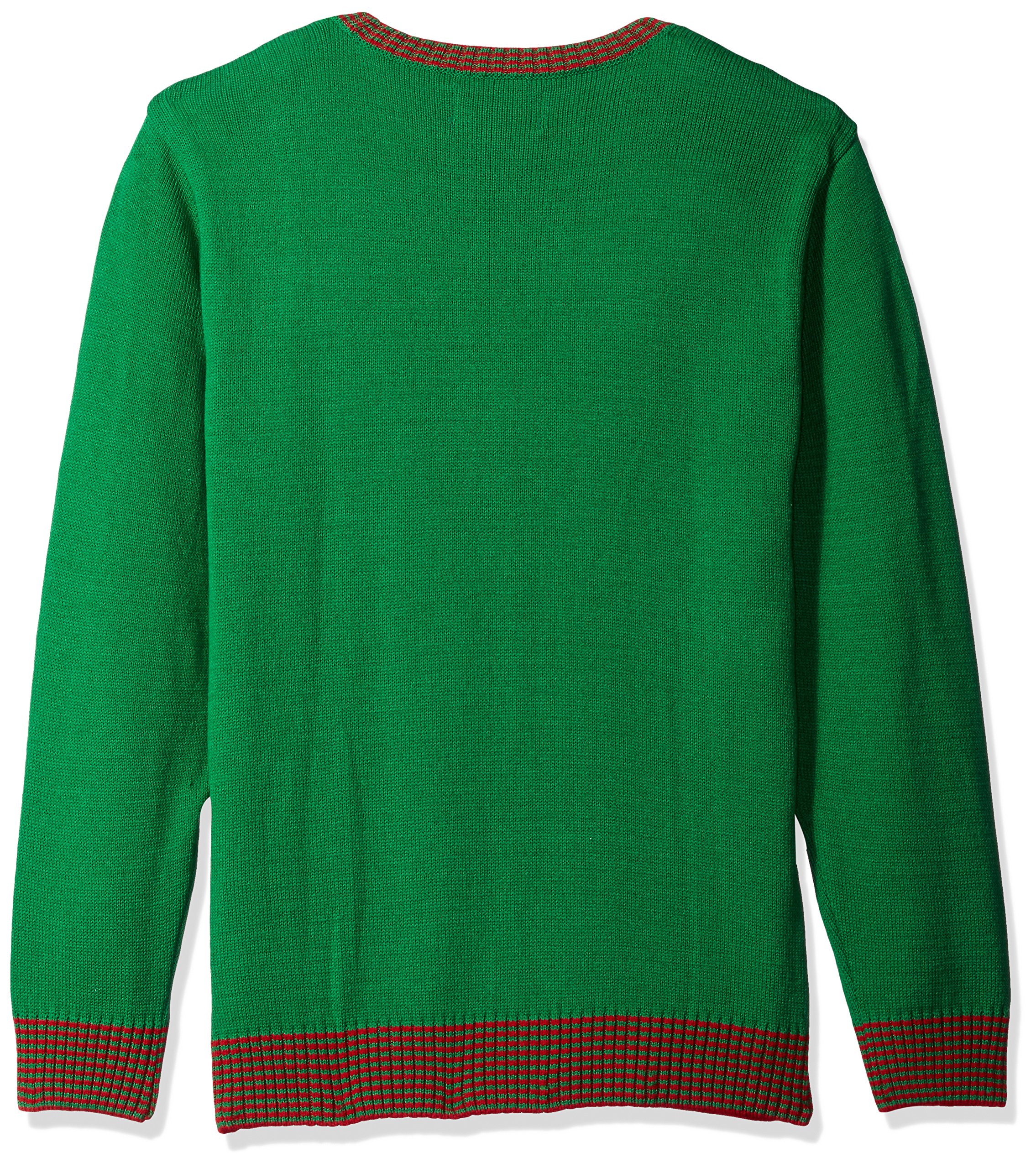 Ugly Christmas Sweater Men's Drunk Santa Sweater - Image 3