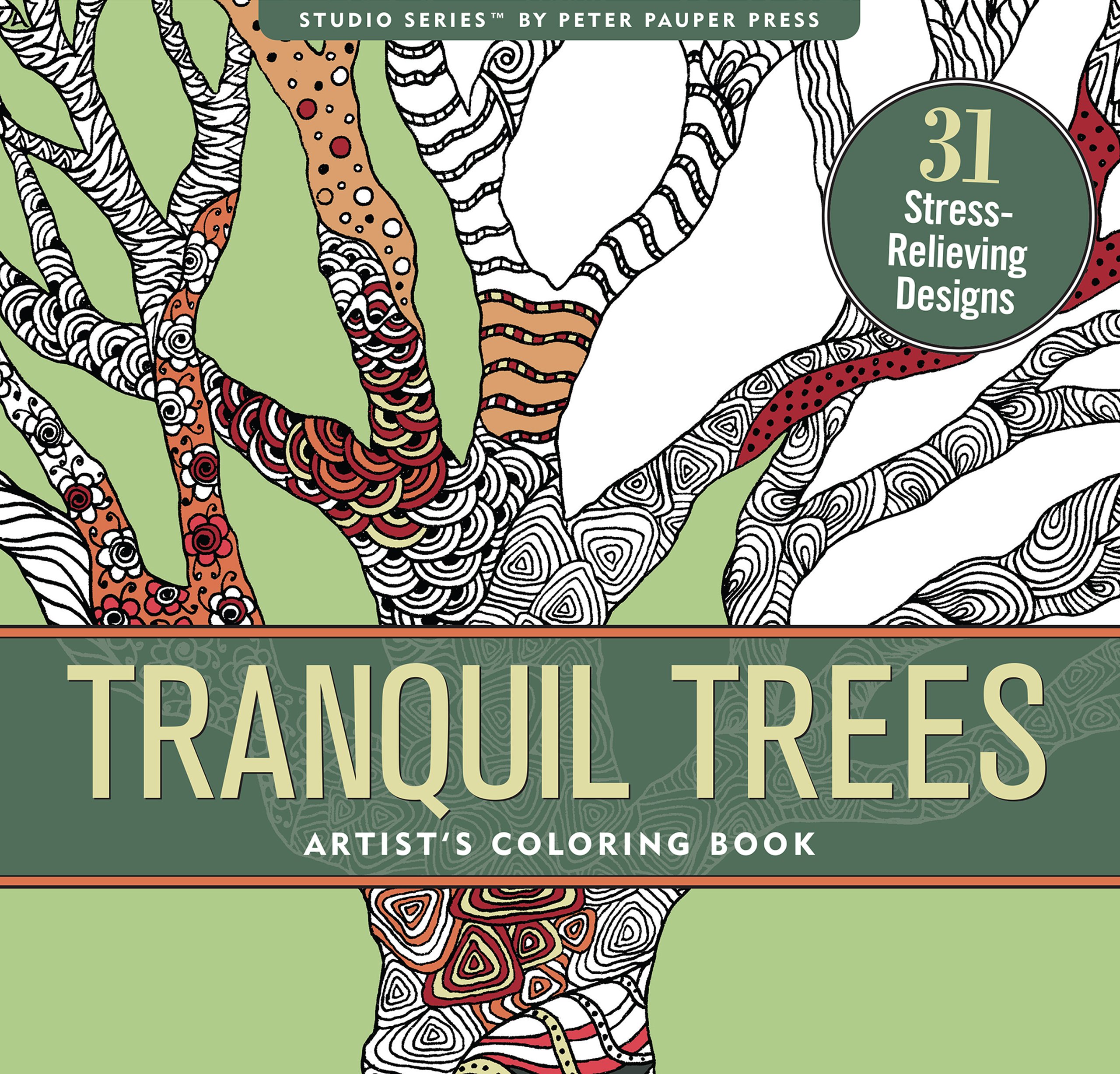 Download Amazon Com Tranquil Trees Adult Coloring Book 31 Stress Relieving Designs Artist S Coloring Books 9781441321886 Peter Pauper Press Books