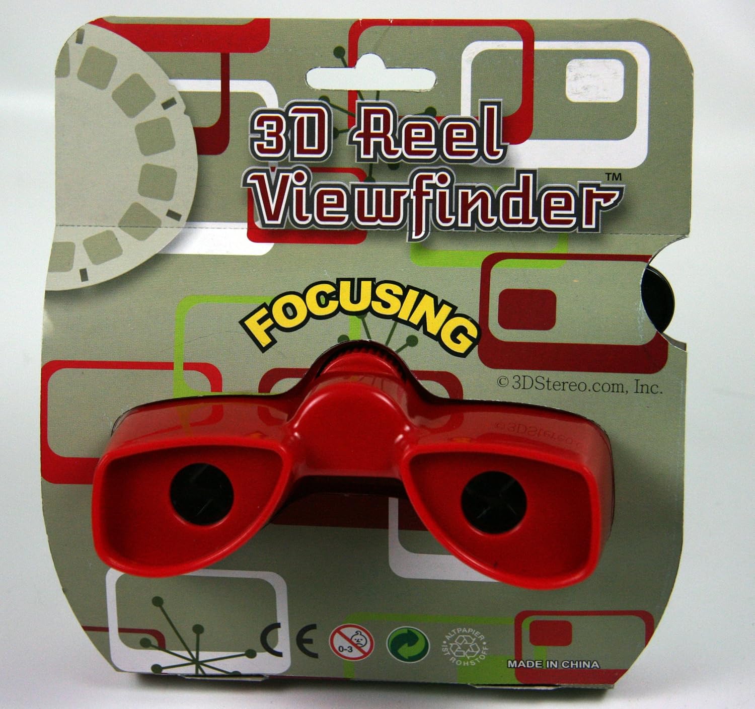 red viewfinder toy
