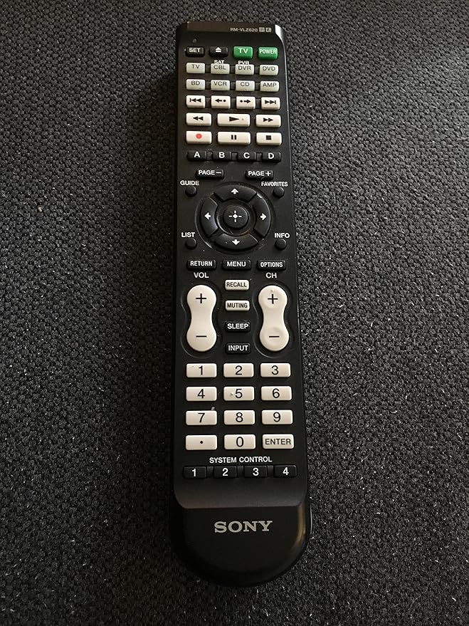 universal remote for sony music system