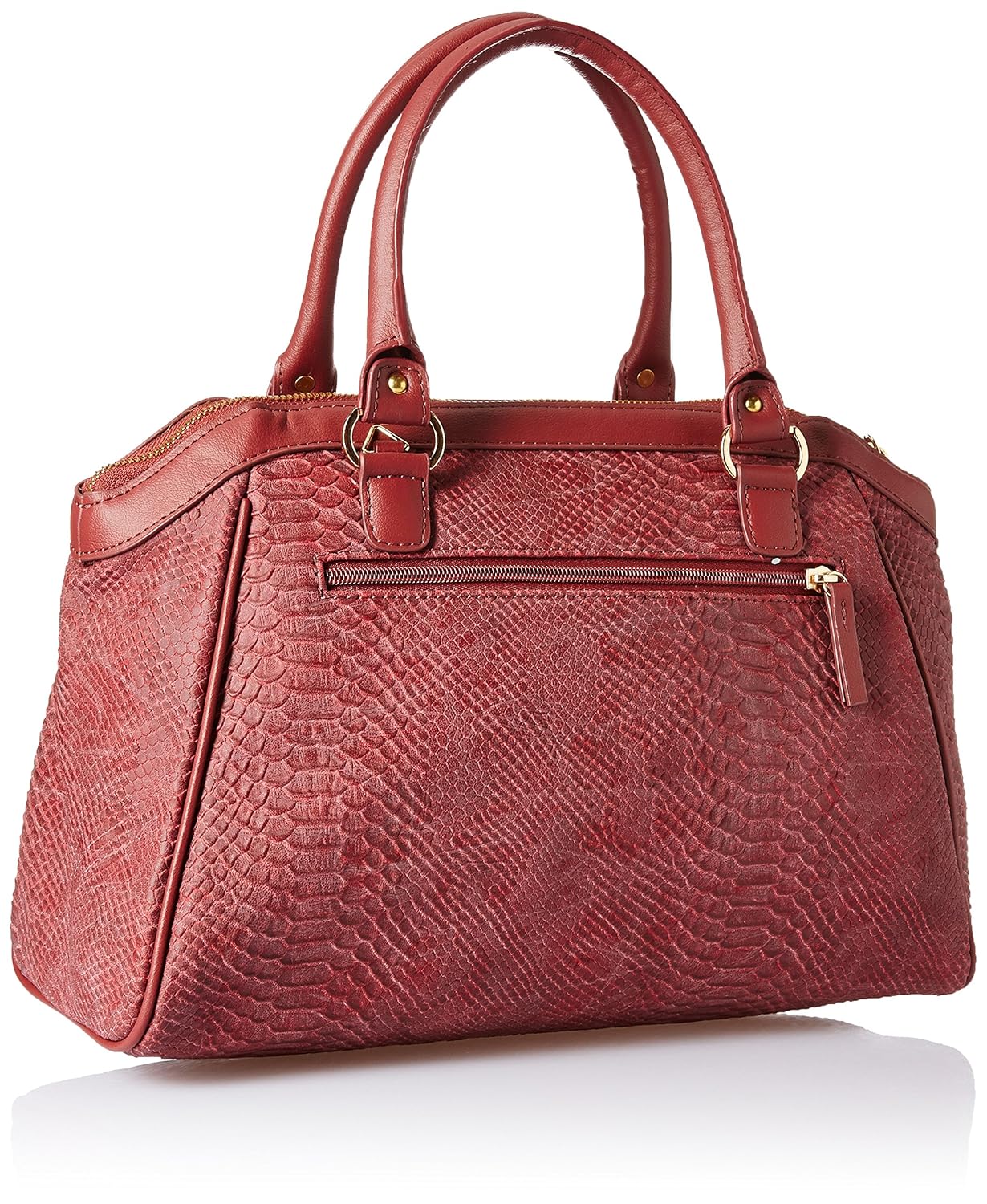 baggit women's satchel (oxblood)