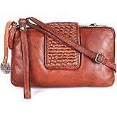 VILENCA HOLLAND Genuine Leather Crossbody Sling Bag for Women - Trendy Casual Office Bag with Adjustable Strap