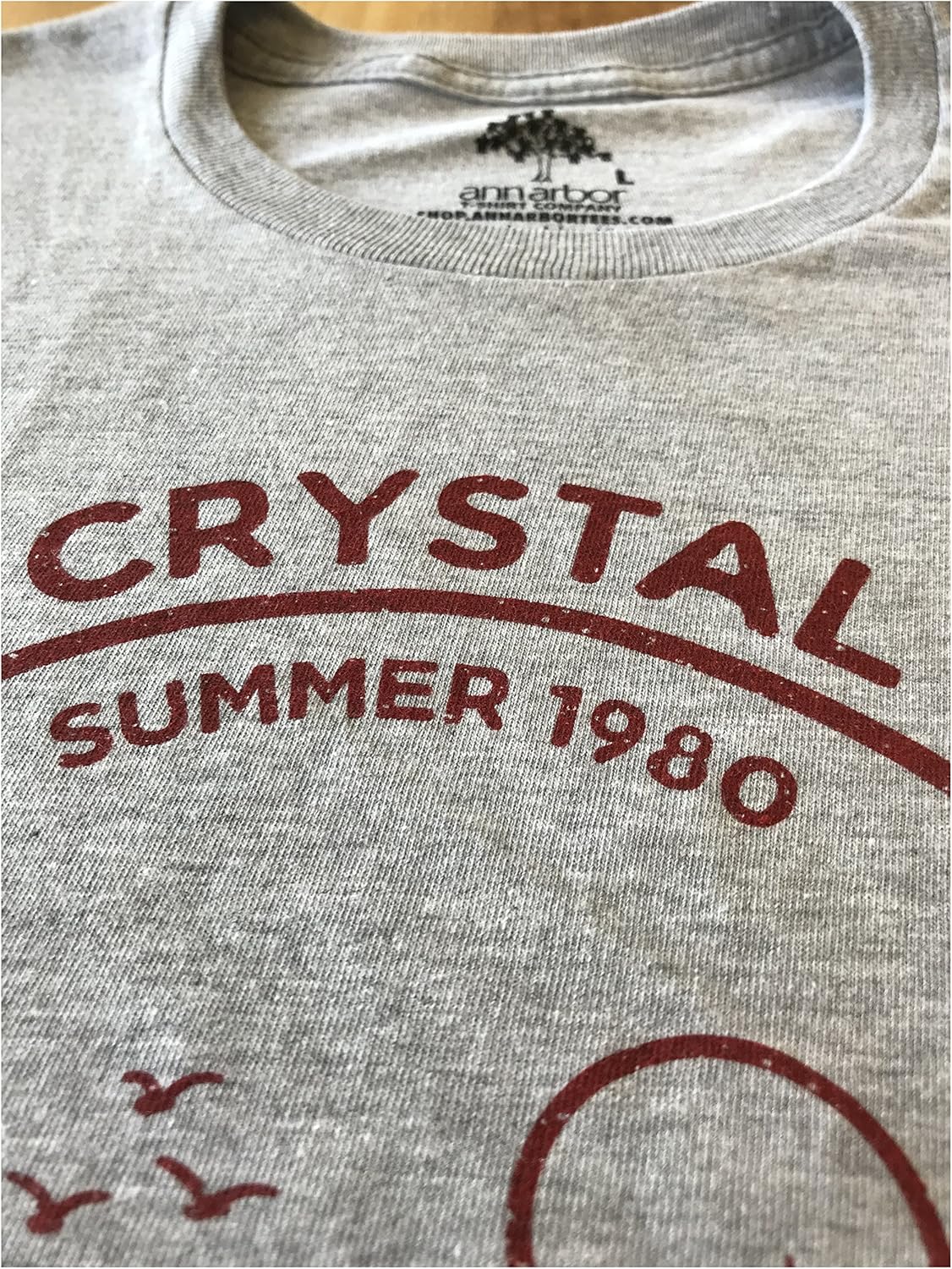 Tall Tee: 1980 Camp Crystal Lake Counselor | Funny 80s Horror Movie Fan T-Shirt | 