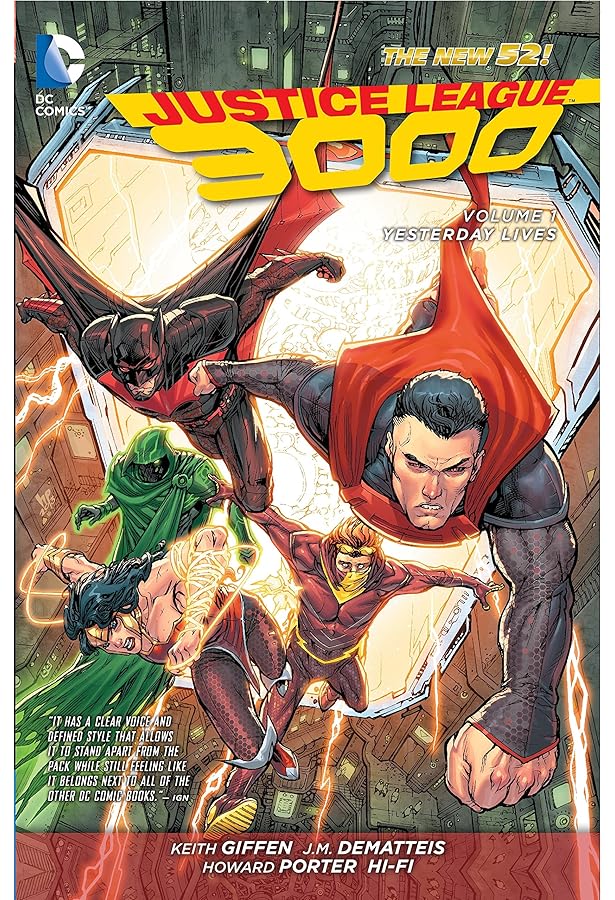 Amazon.com: Justice League 3001 Vol. 1: Deja Vu All Over Again