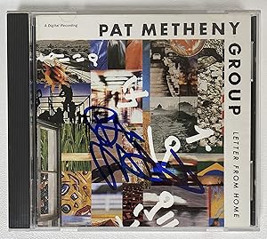 Pat Metheny Signed Autographed 'Letter From Home' Music CD - COA Matching Holograms