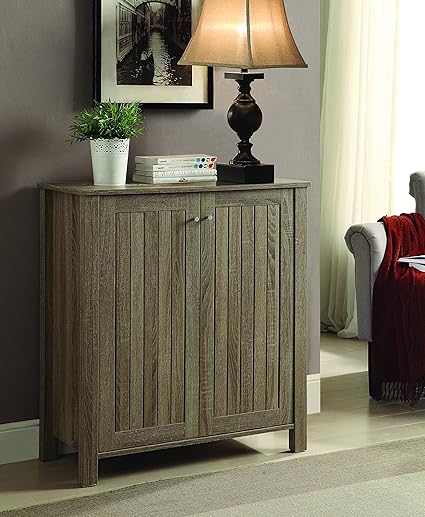 Amazon Com Coaster 4 Shelf Shoe Cabinet Dark Taupe Rectangular Furniture Decor