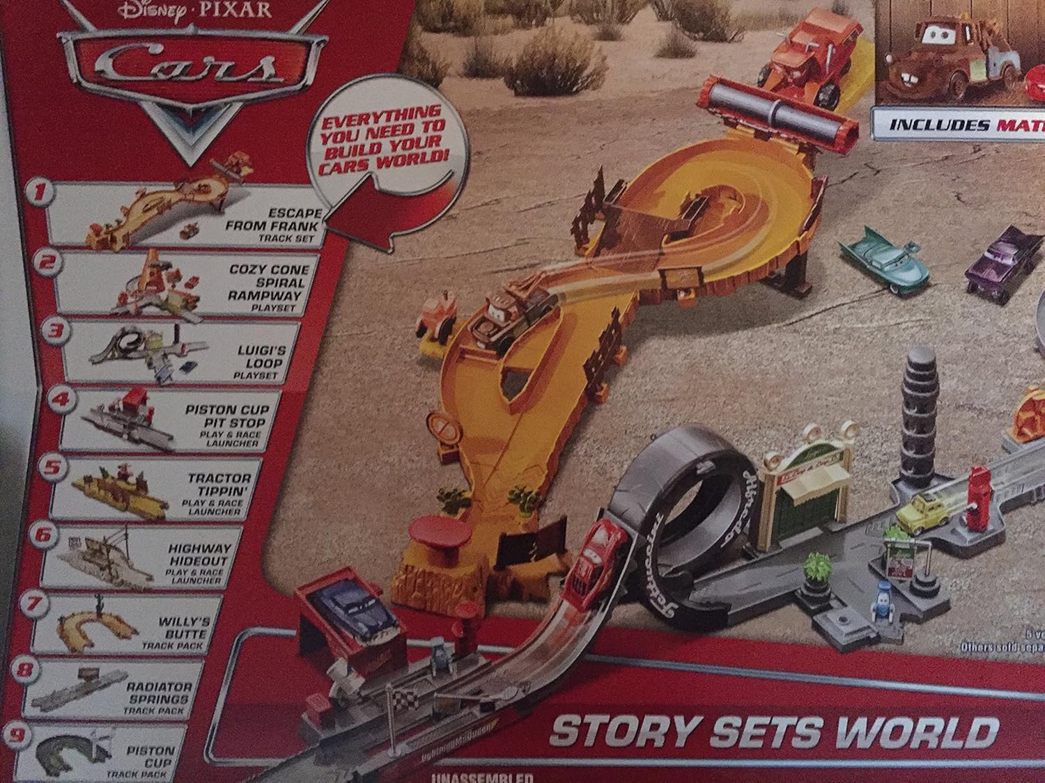 disney cars story sets