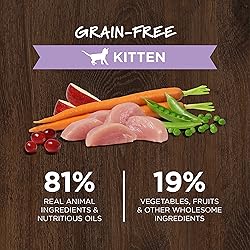 Instinct Original Kitten Dry Cat Food, Raw Coated