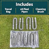 Colapz Collapsible Waste Pipe Kit 8x1m Flexible Caravan Sewer Pipe System view 5