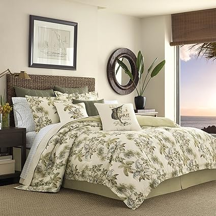 Tommy Bahama Nador Duvet Cover Set King Beige