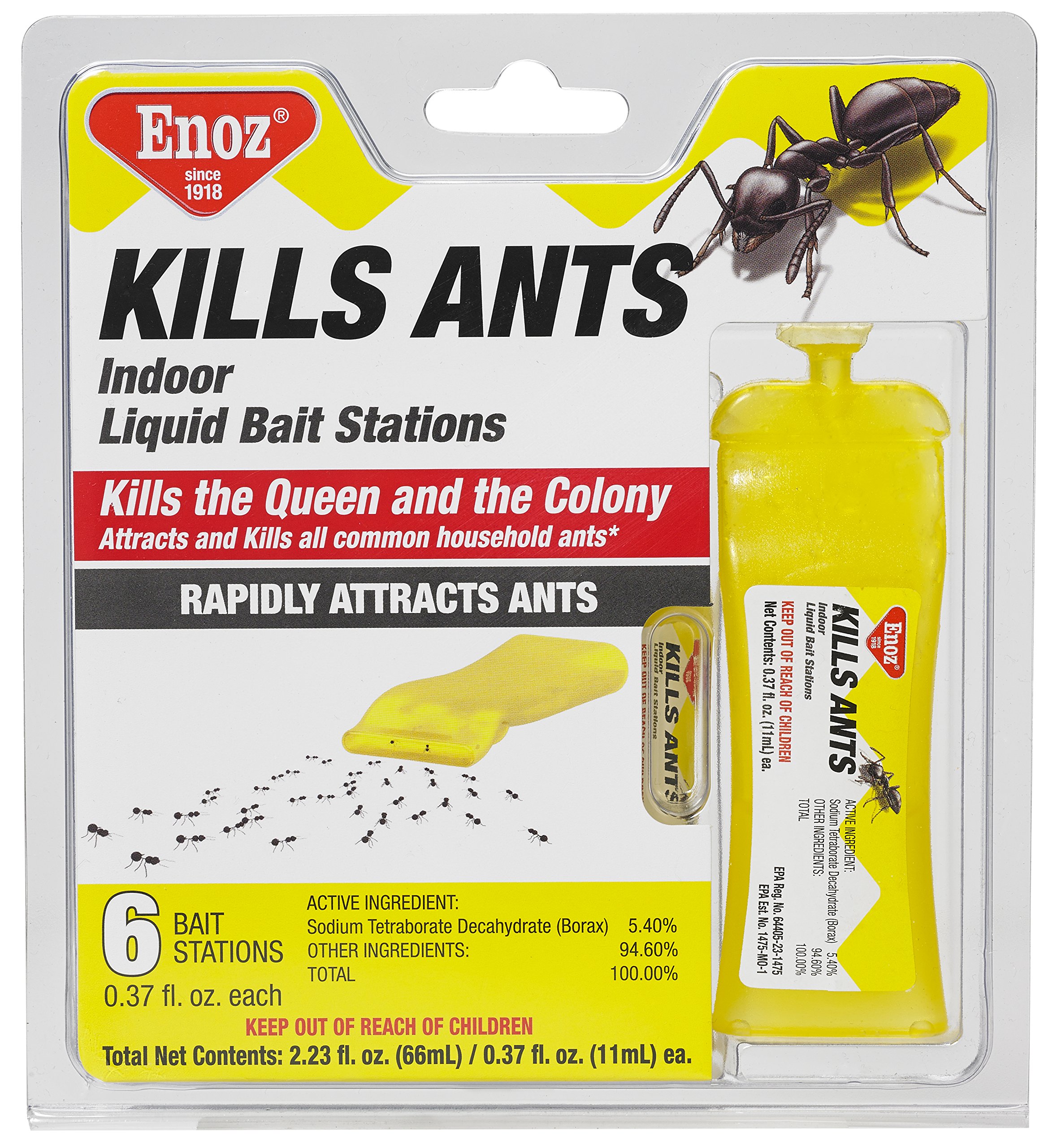 Buy Enoz Kills Ants Liquid Ant Killer, Attracts and Kills The Queen Ant