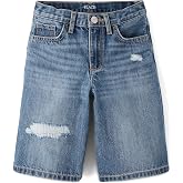 The Children's Place Girls' Denim Bermuda Shorts