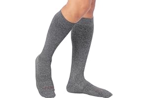 VS VITAL SALVEO Vital Salveo- Merino Wool Hiking Knee Sock for Outdoor Enthusiasts, Charcoal, Dark Grey