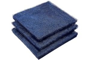 KORAL FILTERS Koi Pond Filter Rigid Pad Media - 3 Pack (12.5" x 12.5")
