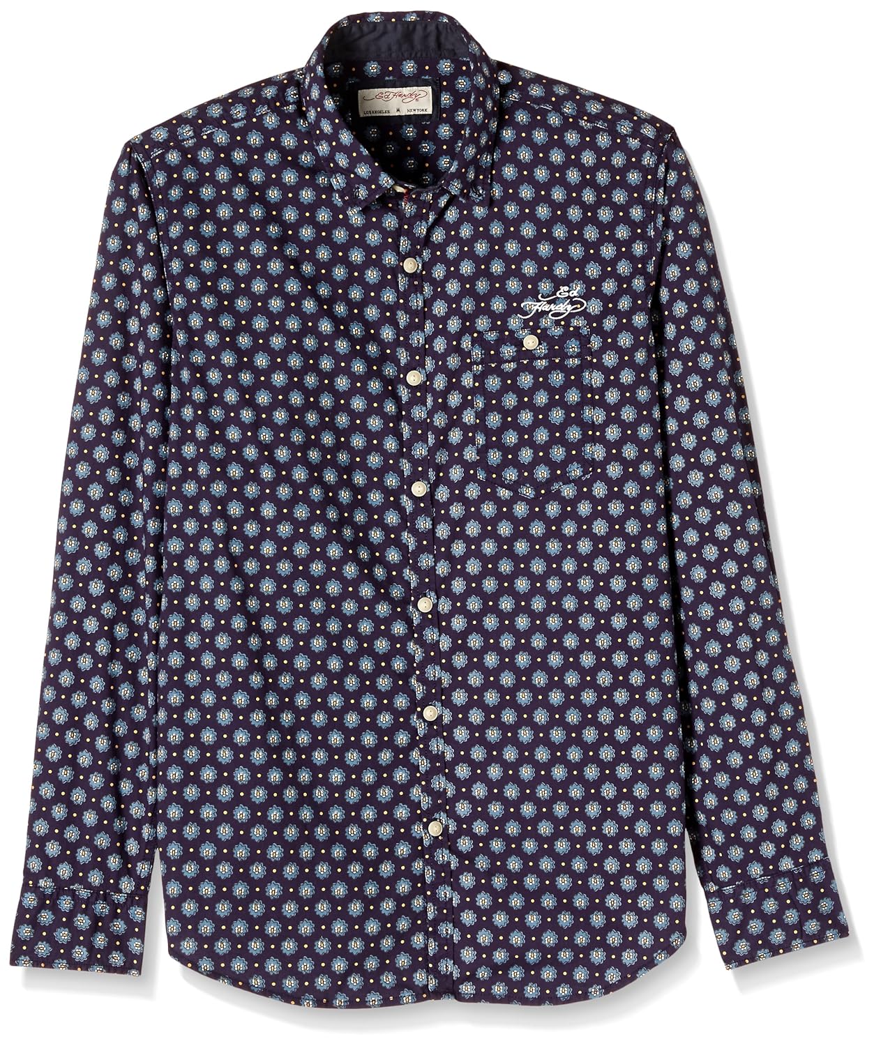 ed hardy men's dress shirt