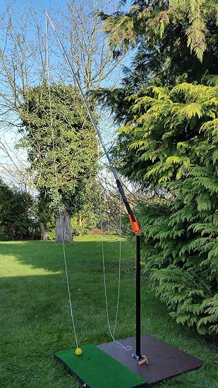 Golf Uben Zu Hause Mit Golf Range Angel Mit Fussplatte Ohne