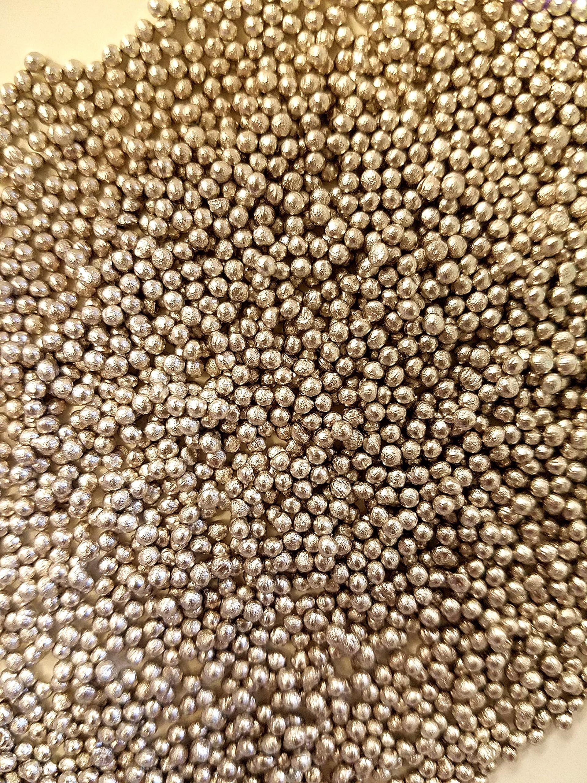 RotoMetals Bismuth Shot Alloy for Reloading Shells #1 (.16 inch, 4.0 mm) 5 pounds- Made in USA